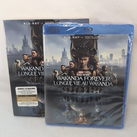Marvel Other - Black Panther: Wakanda Forever Blu-Ray New Sealed w/ slipcover BILINGUAL ENG FR